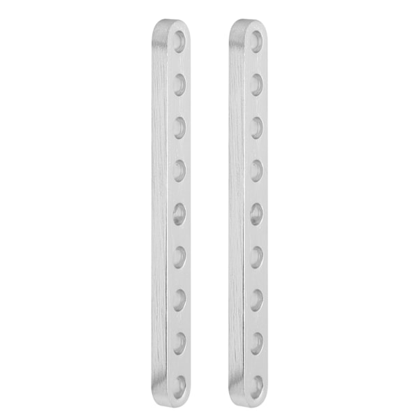 1 par 3102‑0009‑0072 platt balk 9 hål 4 x 8 x 72 mm tillbehör till robotstrukturdel