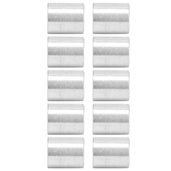 10 stk runde avstandsstykker i aluminiumlegering med hunngevind, søyleforbindelsesavstandsstykke M4x0,7 mm, lengde 8 mm