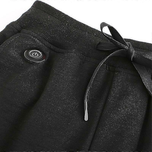 USB Sähkölämmitteiset housut Eristetyt Pestävät Paksunnetut Lämpöhousut Unisex DGZD 4XL