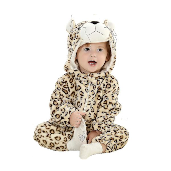 Toddler Dinosaur -hupparipuku lapsille - Halloween eläinpuku (0-3 kuukautta)