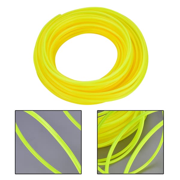 Rund Trimmerline for Gressklipper Krattkutter Gressklipper Trimmer Gul 3.0mm*15m