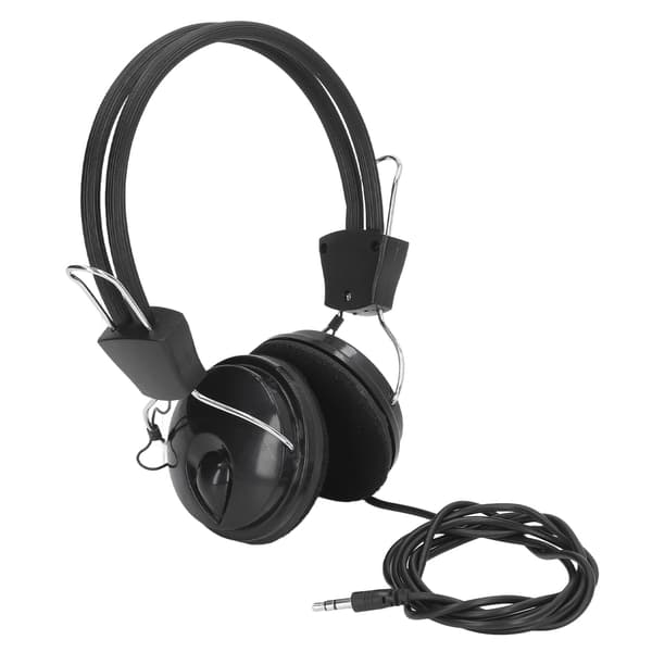 Metaldetektor Headset 32mm Hi Fi Højttaler 3.5mm Interface Høretelefon til Telefon Tablet PC