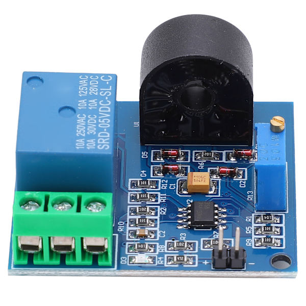 Strömsensormodul PCB Liten 5V Relä AC Överströmsskydd Detektionsenhet