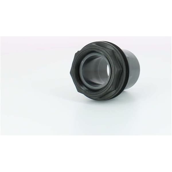 1000L vanntank overløp 40/50 mm PVC-uttak