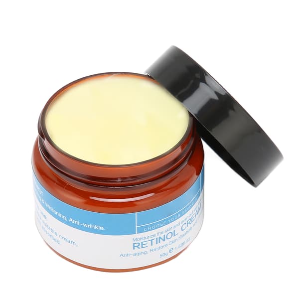 Retinol Ansiktskräm Ljusar upp Hudtonen Minskar Fina Linjer Återfuktande Daglig Ansiktskräm 50g