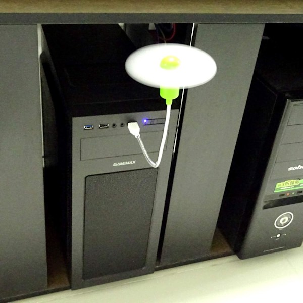 Mini USB-drevet Køleblæser til Desktop PC, Laptop, Tablet - 4 stk. Sæt