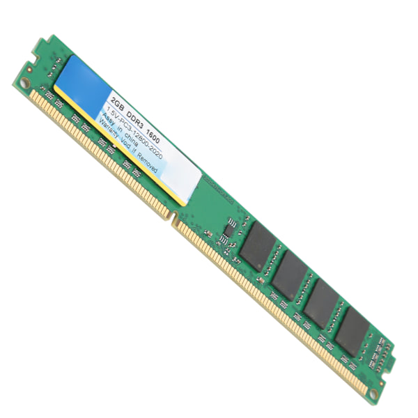 Xiede-muistimoduuli, täysin yhteensopiva Intel/AMD DDR3 2 Gt 1600 Mhz PC3-12800 1,5 V