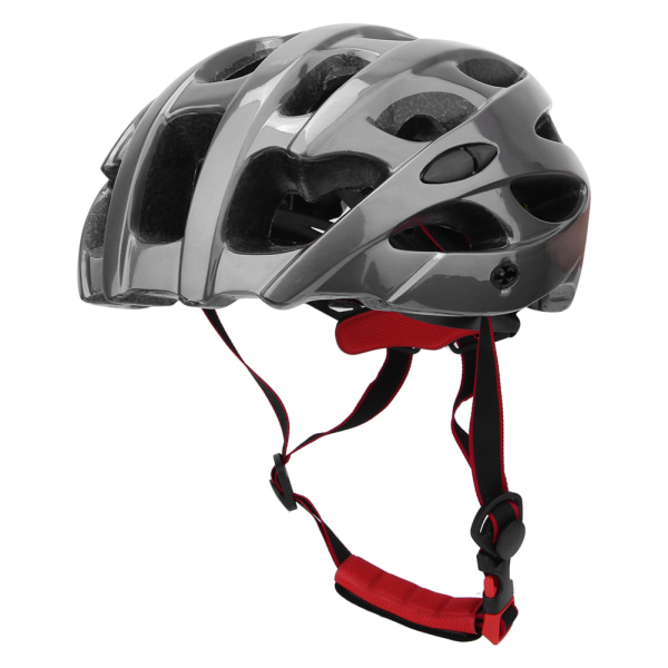 Unisex titanfarge terrengsykkel landeveissykkel Sykkelhatt Sikkerhetshode Beskyttende hjelm