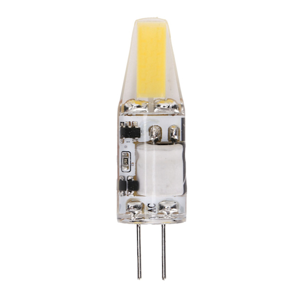 G4 COB lyspære 3W 400LM 2-pins pære for lysekrone Taklampe Bordlampe AC/DC 12V Naturlig lys 4000-4500K