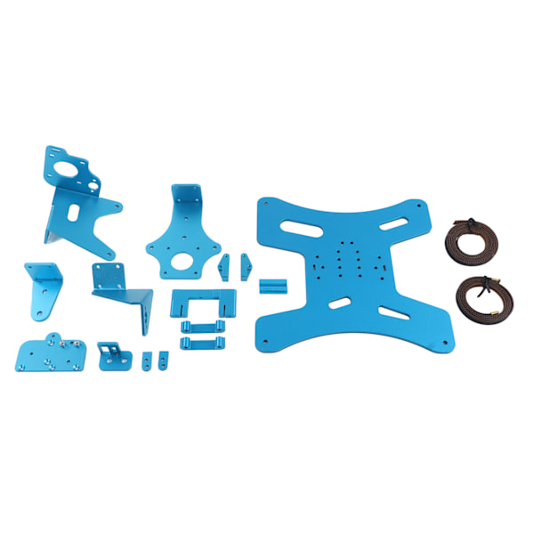 36 stk. sæt 3D-printer aluminiumsplade aluminiumlegeringsplade skrue akslerem 3D-printer opgraderingskit til Ender 3 Pro