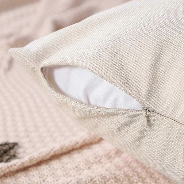 Putevar Home Hage Utendørs Innendørs Sett med 4 stk Salviegrønne Blader Pynteputetrekk Stue Stol Sofa 18x18 tommer Putetrekk 45x45cm