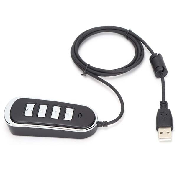 Adapter for kundesenterhodesett, kablet 3,5 mm hunn til USB hann