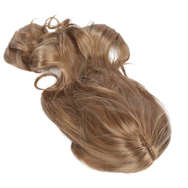 Gradient Blond Lockig Peruk Hög Temperatur Syntetiskt Hår Dam Långt Lockigt Hår för Fest Halloween