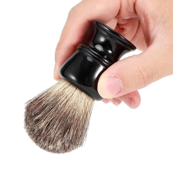 Barberkost Bærbar Hårbarberkost Harpiksbase Barberkost til barberskum