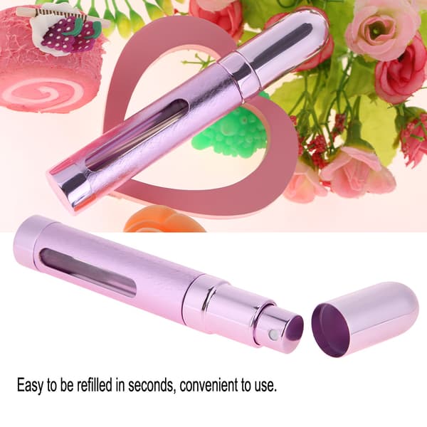 12 ml Parfymsprayflaska Reseportabel Påfyllningsbar Parfymatomizer Lila