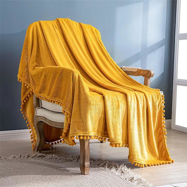 Sofateppe 130x150cm, Mykt og komfortabelt, sovesofateppe