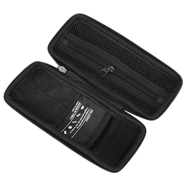 Flaskeformet cykeltaskeboks Bærbar cykelreparationsværktøjssæt Opbevaringsholder taskeS Pure Black