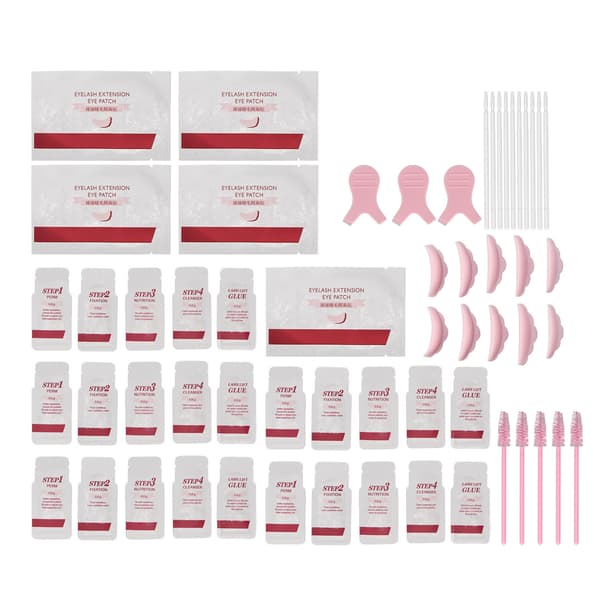Vipper Permanent Kit Semi Permanent Langvarig Mild Komplett Profesjonelt Vippe Curling Sett 20g Væske