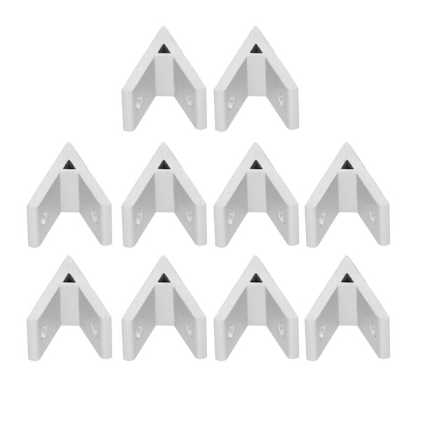 10 kpl alumiinikulmakulman teollisuusprofiililiitintarvikkeet 2030404550603030-45°