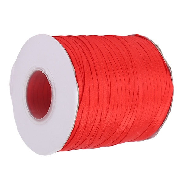 Presentband 3mm 500m långt polyester blekningsfritt livfull färg lätt hållbar bred applikation presentförpackningsband