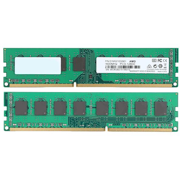 DDR3 RAM Slim Alumiini Korkea Suorituskyky DDR3‑1600MHz PC3‑12800 Työpöytätietokoneen Muisti 8GB