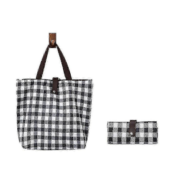 Bærbar Foldbar Vandtæt Printet Tote Taske Shopper Pung Skuldertaske Håndtaske Til Shopping|rejse|opbevaring Style-9