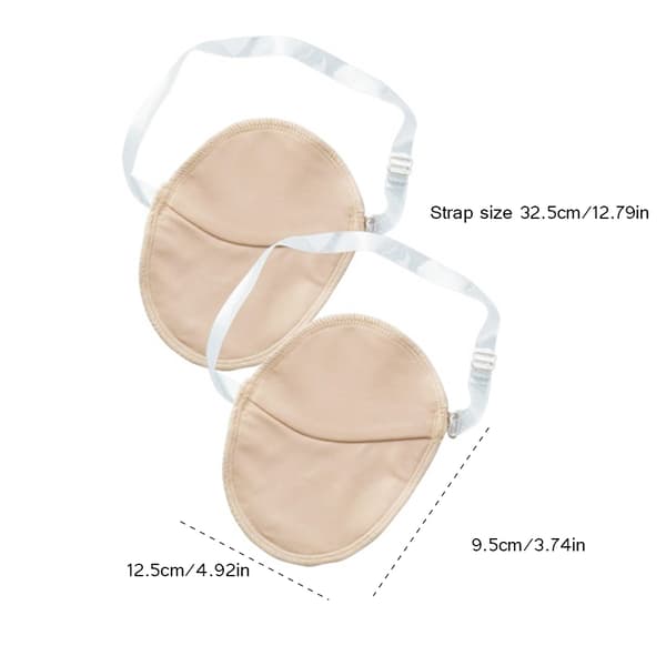 1 par svetteskjoldputer for underarm, vaskbare svetteabsorberende beskyttere for armhulen