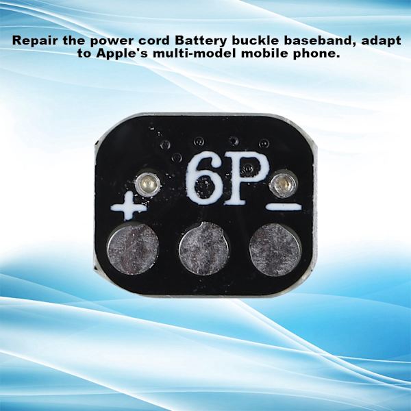 5 st reparation strömkabel basband för moderkort startbatterihållare (SE/6s/6sp/6plus)