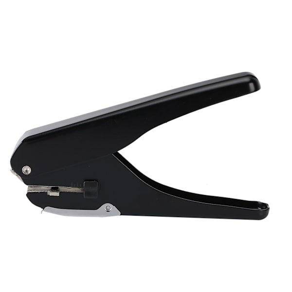 9771 Single Hole Puncher Manuell ID-kortplats stansmaskin 10 ark för hemmakontorskola