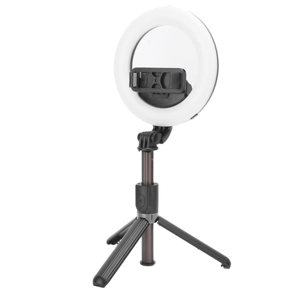 L07 Bluetooth Selfie Stick Bärbar 5-tums Ring Fill Light Stativ för Live Broadcast Bracket