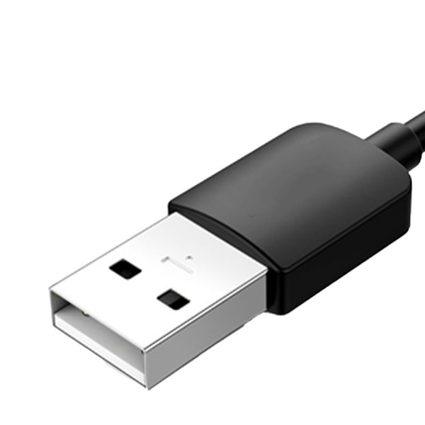USB C-kabel USB 2.0 PVC Snabbladdning Dataöverföring Typ C-kabel för mobiltelefoner surfplattor 2m Svart