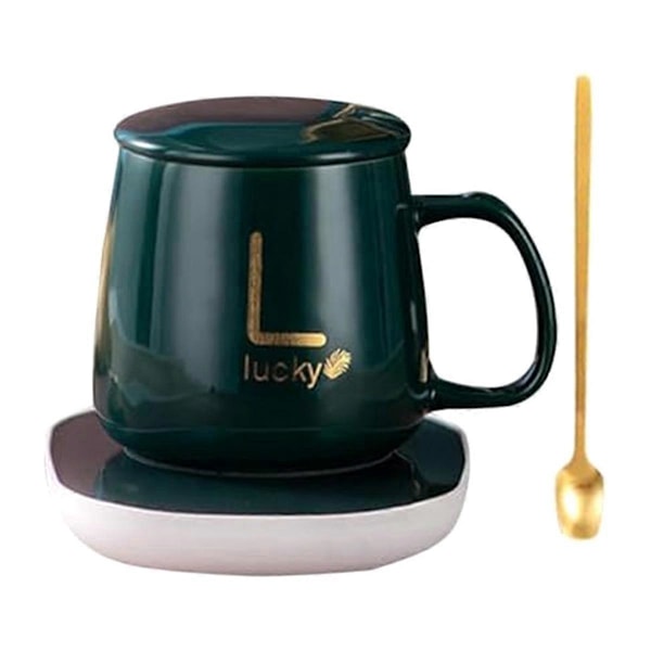 Elektrisk kaffevärmare via USB, kopp för varmt te, kaffe, mjölk