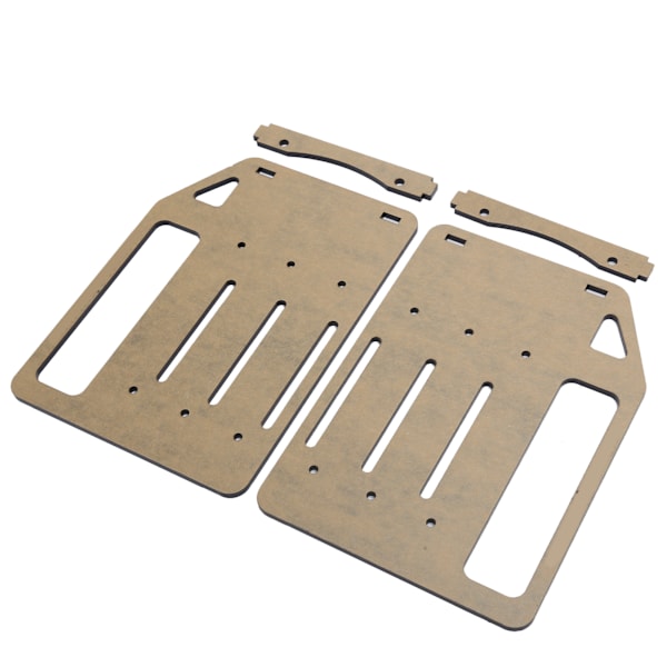 Akryl Harddiskbrakett Stativ DIY 3.5in Harddiskhylle HDD Svart Bur YJ‑Y3F‑002