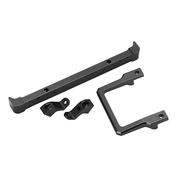 Alumiiniseos etupuskuri RC Metalli etupuskuri MN D90 99s 1/10 RC-auton päivitysosiin lisävarusteetMusta