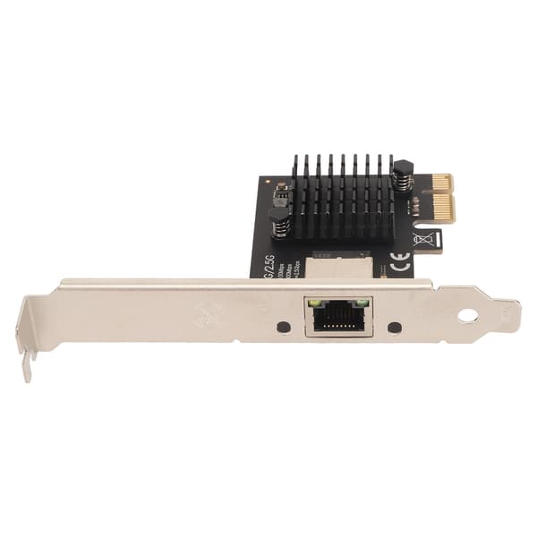 PCIe Ethernet-kort 10 100 1000 2.5Gbps RJ45-port Wake On LAN Flow Control Gigabit Ethernet-kort til stationær computer