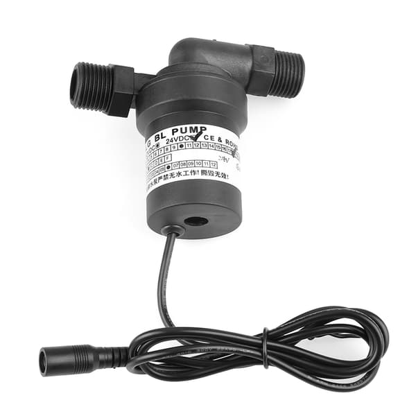 1 st DC24V 18W varmvattenpump för solvärmare varmcirkulation