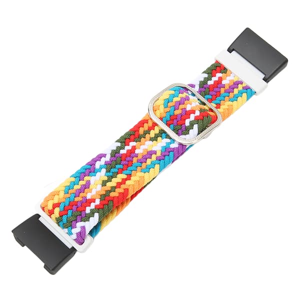 Elastisk urrem til Redmi Watch 2, justerbart legeringsstik, vævet nylon sportsurrem, multi farve