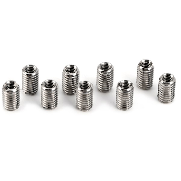 10 kpl Kierrekorjaussisä Naaras M4x0.7 Uros M6x1.0 Alennusmutteri 303 Ruostumaton teräs tietokoneille Lamput Molds Mekaaniset laitteet
