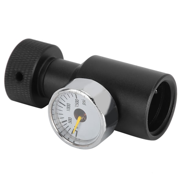 TR21-4 CO2-regulatoradapter, sodavandsflaskepåfyldningsadapter med måler 0-1500psi