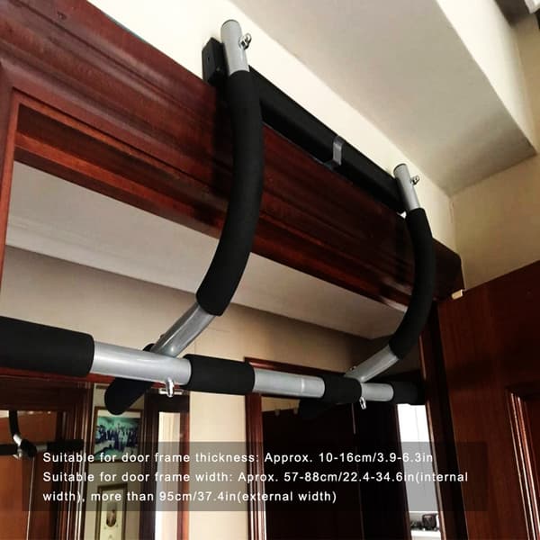 Inomhus dörr Pull Up Chin-Up Tränare Horisontell Stång Arm Träning Träningsutrustning