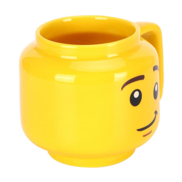 Keramisk kopp gul tecknad vattenkopp 300 ml kaffe mjölk te mugg present till hemkontoret