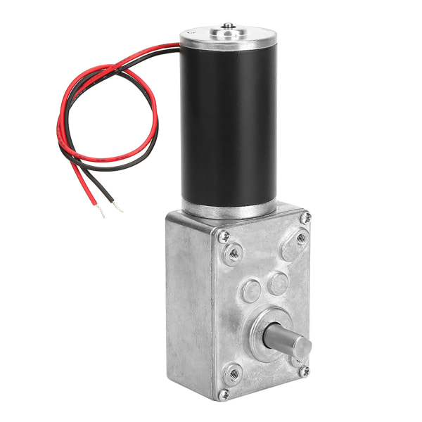 Reduktion elektrisk gearkasse motor reversibel snekkegear reduktionsmotor 8mm aksel - 1 stk 12V,30RPM 12V,30RPM