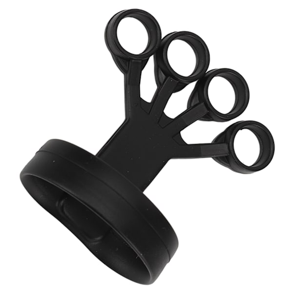 Finger Training Exerciser 4 Fingers Silikon Grip Styrka Finger Exerciser för bergsklättring Fitness Training Svart 5kg / 11lb