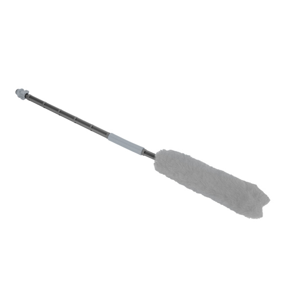 Ull Paintball Barrel Enkel bomullspinne Squeegee Buffer Rengöringstillbehör (grå)