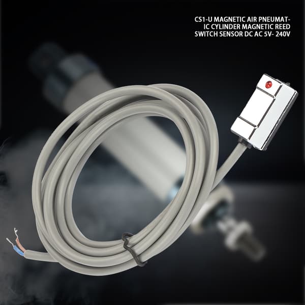 CS1-U Magnetisk Luft Pneumatisk Cylinder Magnetisk Reed Switch Sensor DC AC 5V-240V