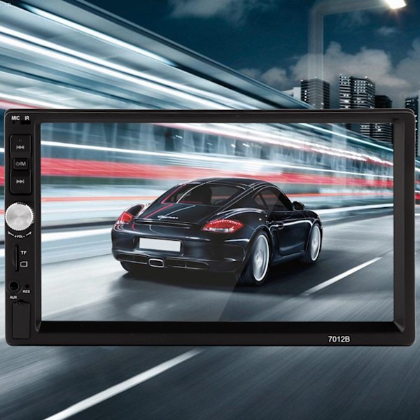 7-tums 2Din HD-bilmultimediaspelare MP5-spelare USB/TF-stereo FM-radio videospelare handsfree-samtal