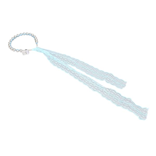 Blonde Lysende Hårbånd Mote Søte Kunstige Perler Lysende Bryllupshodeplagg for Fest