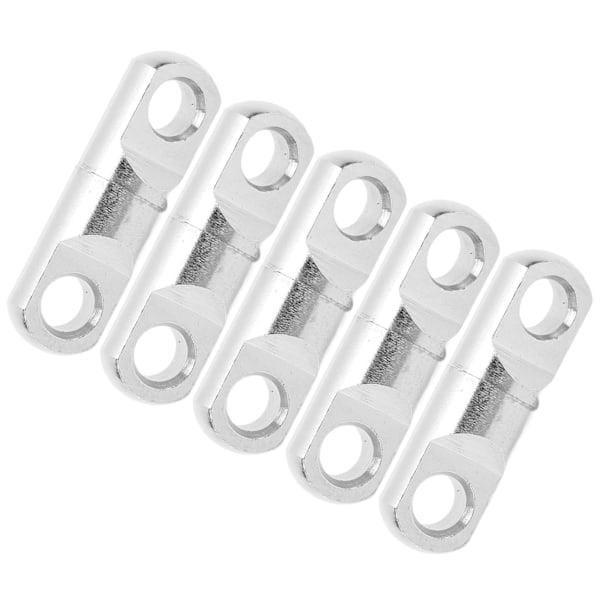 5 stk/sett Rustfritt Stål Kolonne Type 360° Roterende Lager Svivler Fiske Svivler Krokhenger 9#