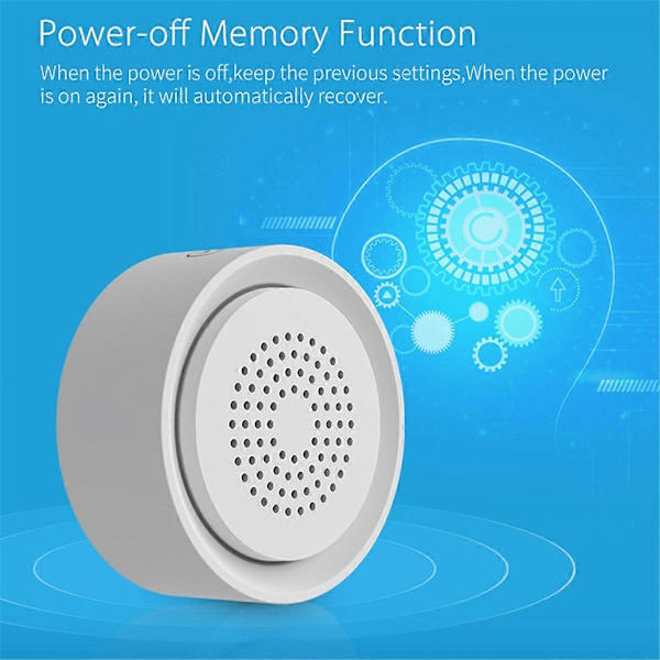 Tuya Alarm Smart Sirene Wifi Alarm Sensor til Alexa Home