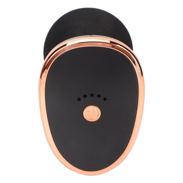 Elektrisk massagestav Mini Portable 5 vibrationslägen USB Handhållen massagestav för muskelavslappnande Svart